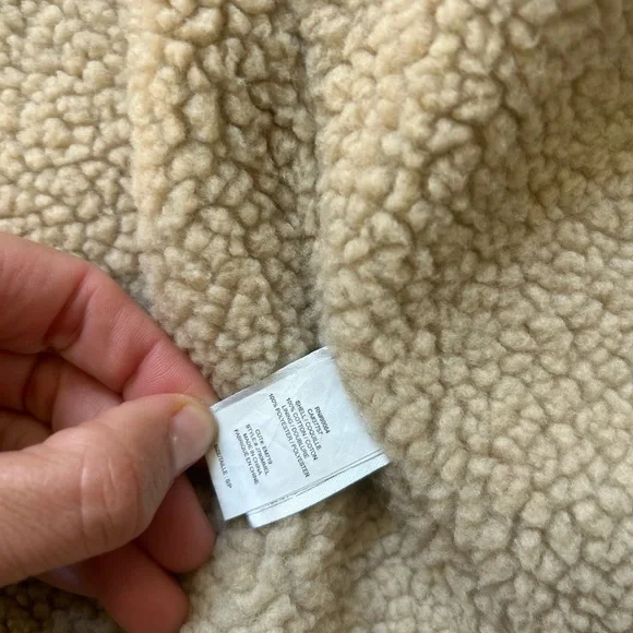 Element Eden Blue Denim and shearling Jacket - Picture 7 of 9